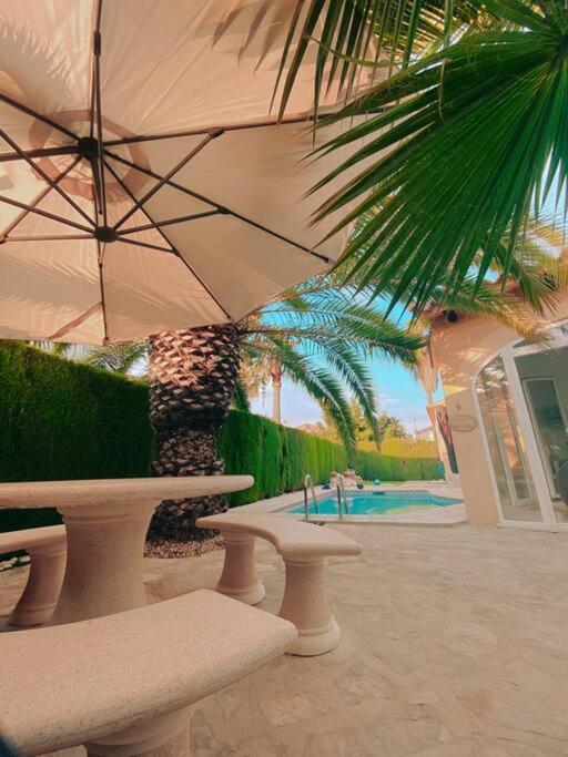 Impresionante Villa Con Piscina - Oliva Nova Екстериор снимка